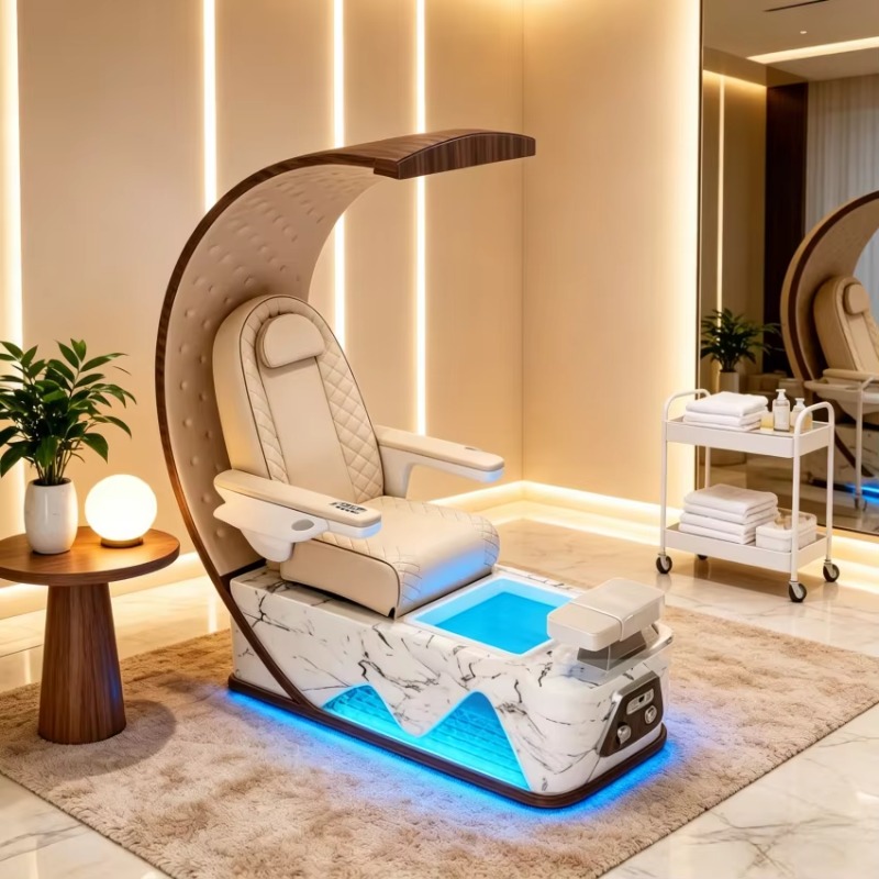 كرسي تدليك كهربائي فاخر للعناي - مراجعة Spa Wellness Hotel وسعره