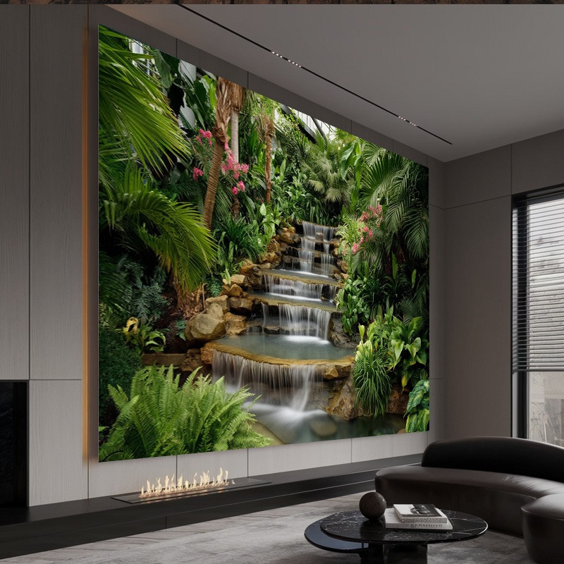 لوحة جدارية لمنظر شلال في الحد - مراجعة Spa And Wellness Center وسعره