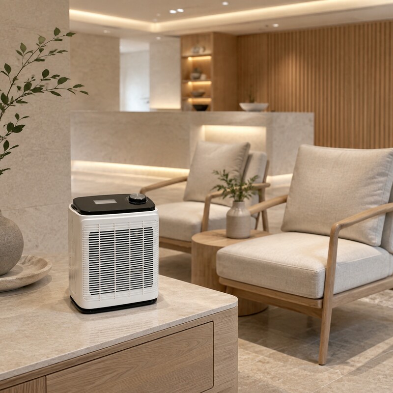 منقي هواء مكتبي بفلتر ملح الصخ - مراجعة Spa Wellness Hotel وسعره